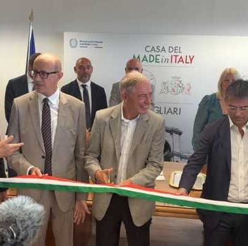Il ministro Urso a Cagliari per l’inaugurazione della prima Casa del Made in Italy in Sardegna