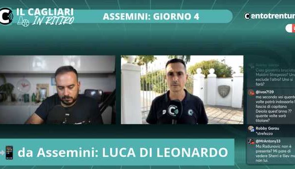 IL CAGLIARI IN RITIRO | Assemini, giorno 4: focus tecnico nell’unica seduta dei rossoblù