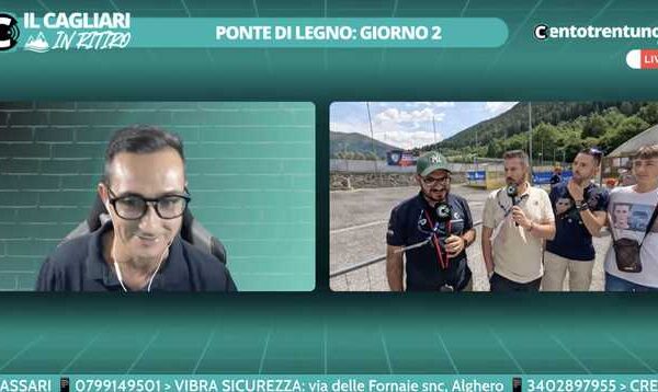 IL CAGLIARI IN RITIRO | Ponte di Legno, giorno 2: prima seduta a Temù, rifinitura pre-Sampdoria
