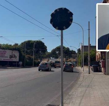 Nuova ciclabile in via Is Mirrionis a Cagliari: piazzati primi i cartelli