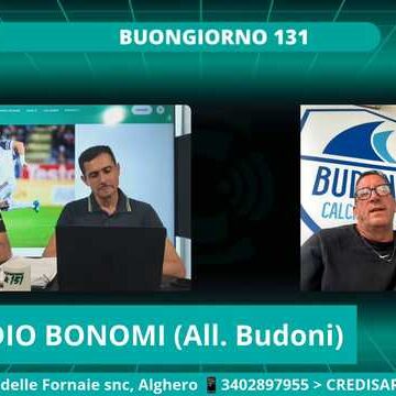 Buongiorno 131, Il caffè dello sport sardo con: Claudio Bonomi e Daniele Vitiello: Puntata 7