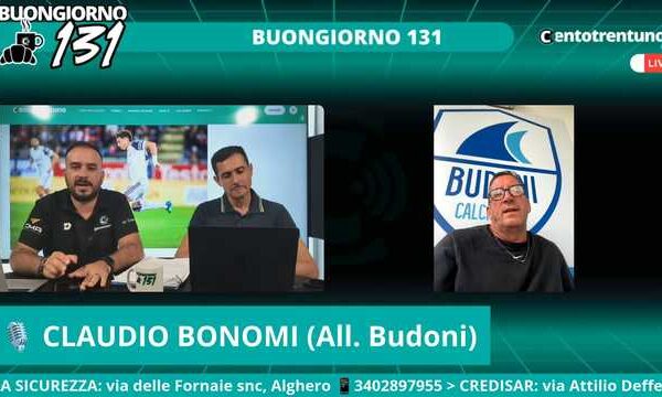 Buongiorno 131, Il caffè dello sport sardo con: Claudio Bonomi e Daniele Vitiello: Puntata 7