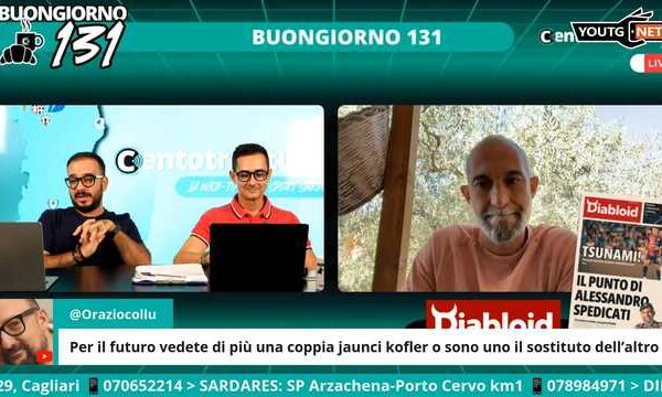 BUONGIORNO 131| Il caffè dello sport sardo, con Enrico Pilia e Alessandro Spedicati – Puntata 18