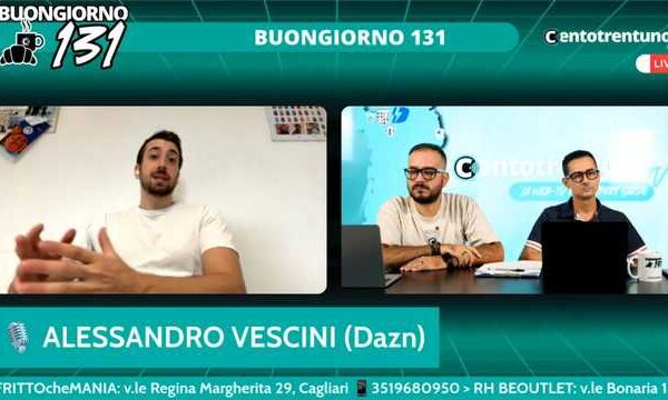 BUONGIORNO 131 | Il caffè dello sport sardo, con A. Vescini e F. Velluzzi – Puntata 19