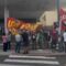 Caro carburanti, sit-in dei sindacati di base alla stazione Eni di Cagliari