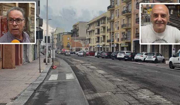 Cagliari, nuovo asfalto in viale Sant’Avendrace: la reazione di residenti e commercianti