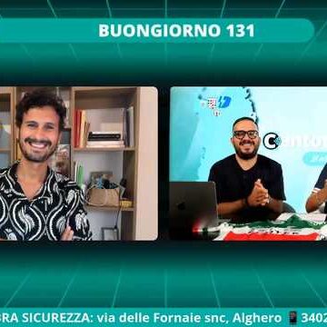 BUONGIORNO 131 | Il caffè dello sport sardo, con Roberto Pinna e Nicola Muscas – Puntata 31