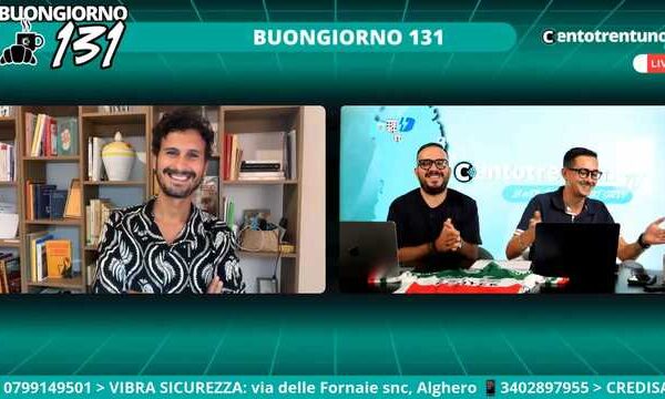 BUONGIORNO 131 | Il caffè dello sport sardo, con Roberto Pinna e Nicola Muscas – Puntata 31