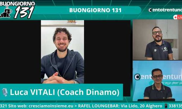 BUONGIORNO 131 | Il caffè dello sport sardo: con Paolo Mastino e Luca Vitali – Puntata #33